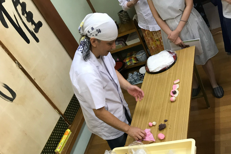 Japanese Sweet NERIKIRI experience